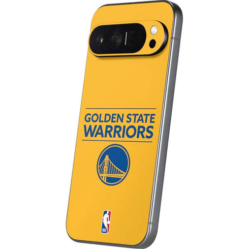 NBA Golden State Warriors Standard - Yellow Pixel 9 Pro XL Skin